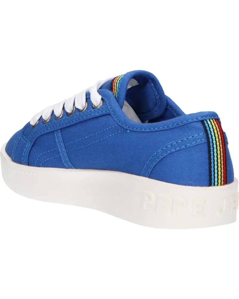 Deportivas de Niña y Niño PEPE JEANS PGS30448 BRIXTON CANVAS 539 LAGOON