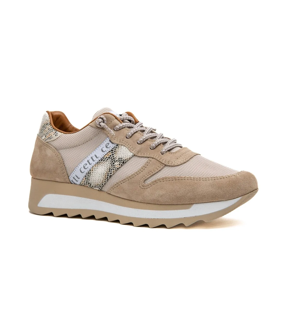 Deportivo de cordones elásticos para mujer