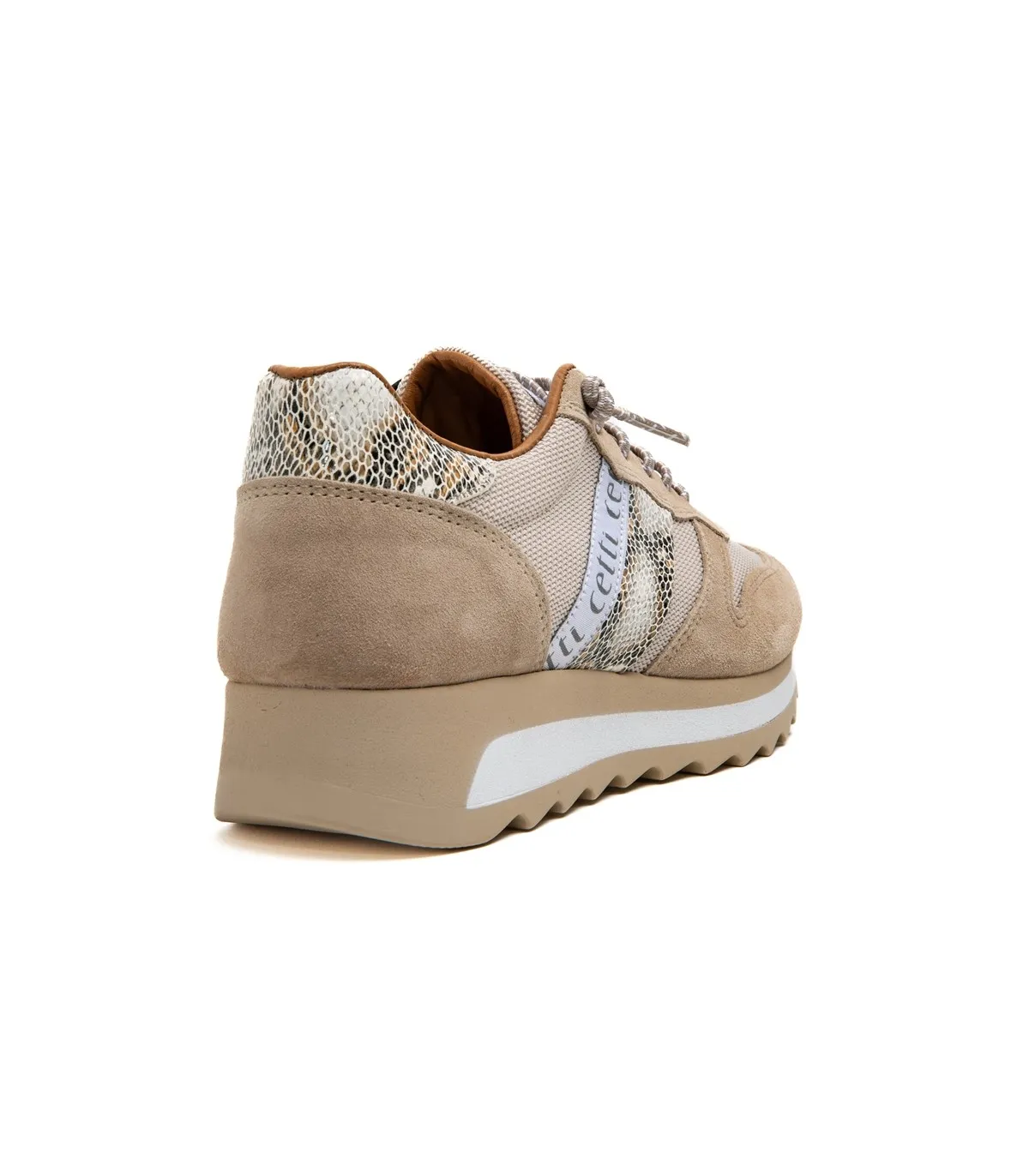 Deportivo de cordones elásticos para mujer
