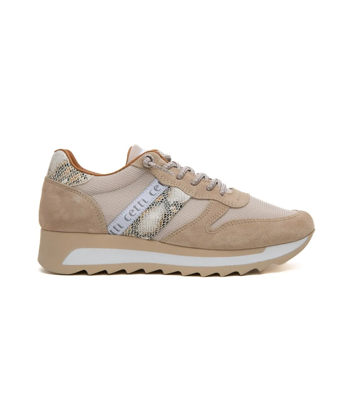 Deportivo de cordones elásticos para mujer