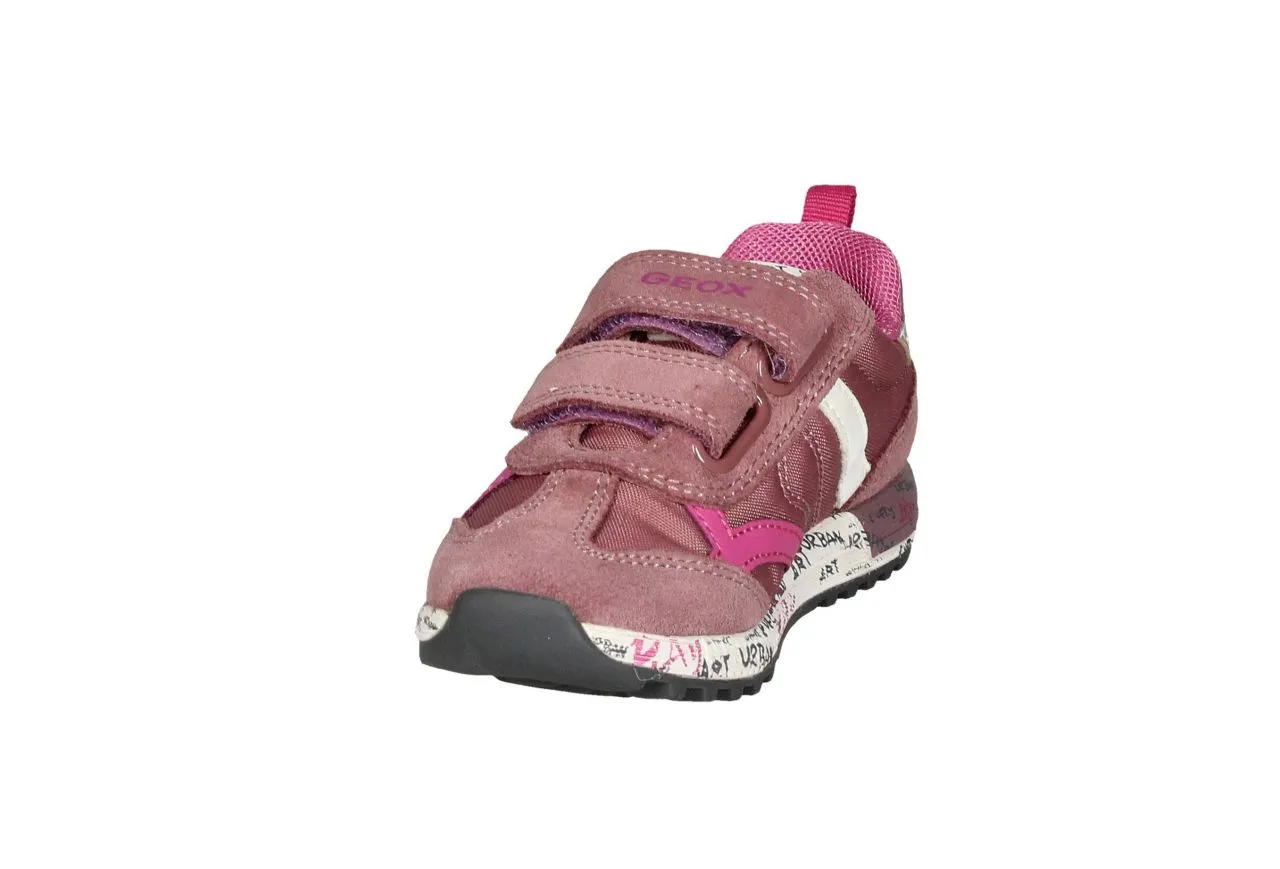 Deportivo Nobuck/nilon Rosa Talon Piel Plata Piso Letras