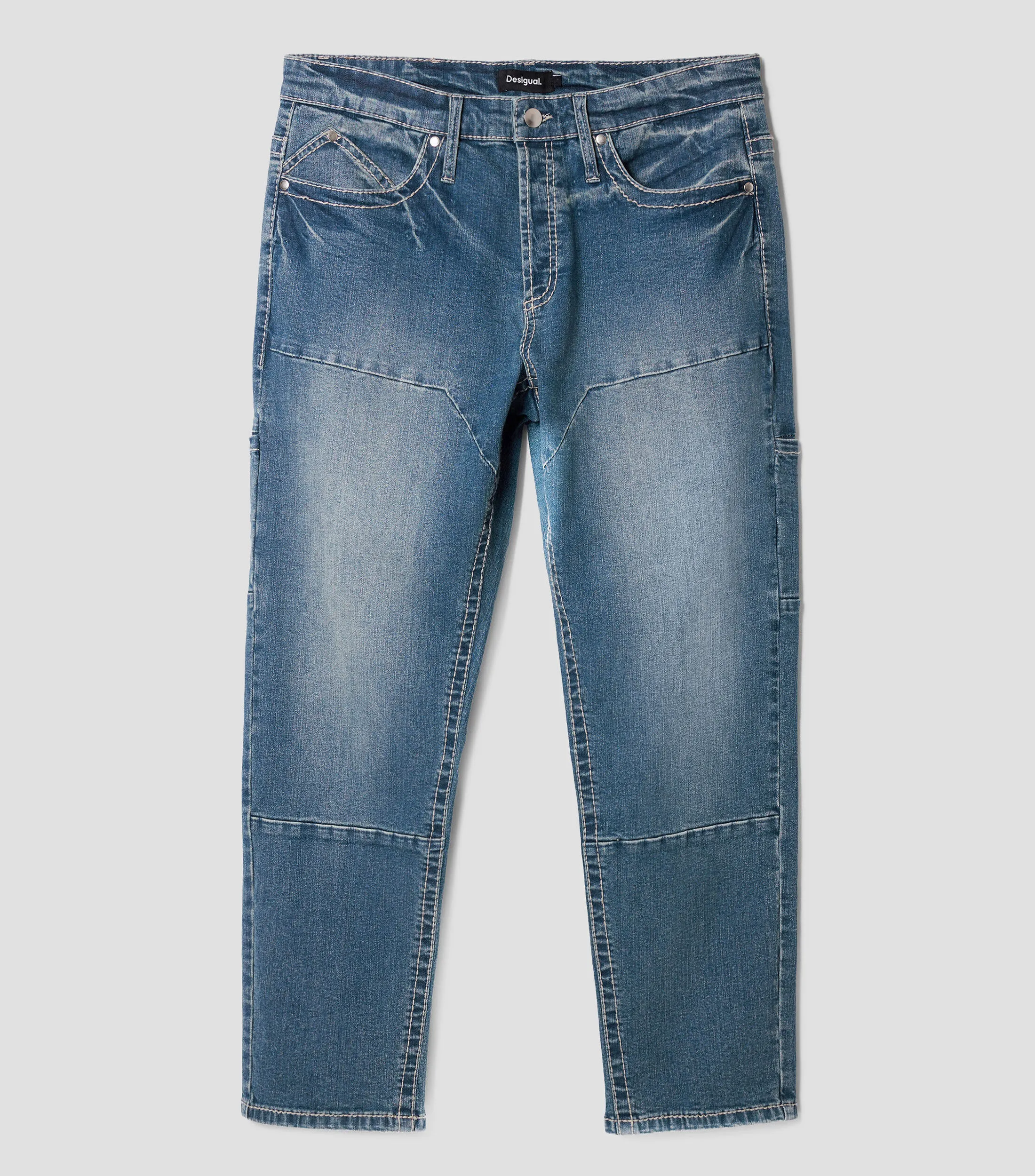 Desigual Jeans Adrien de corte regular Hombre