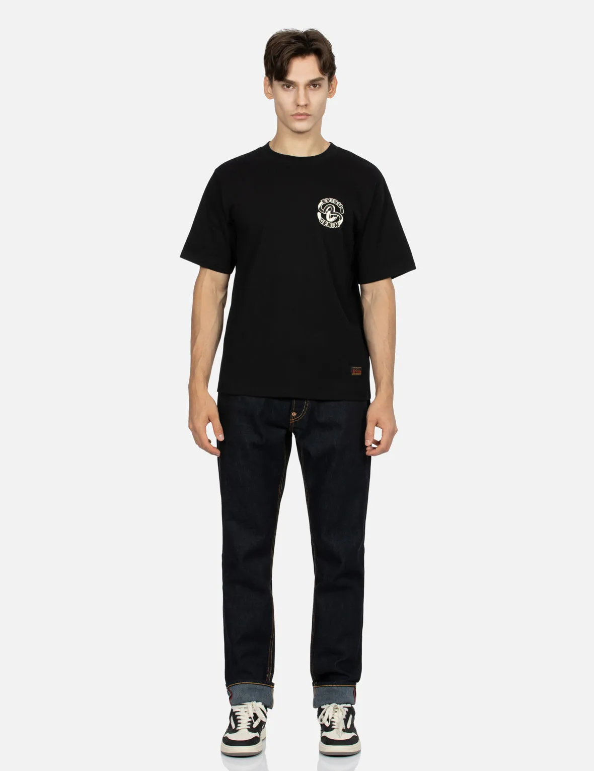 Evisu HT, Seagull Printed Pocket Jeans