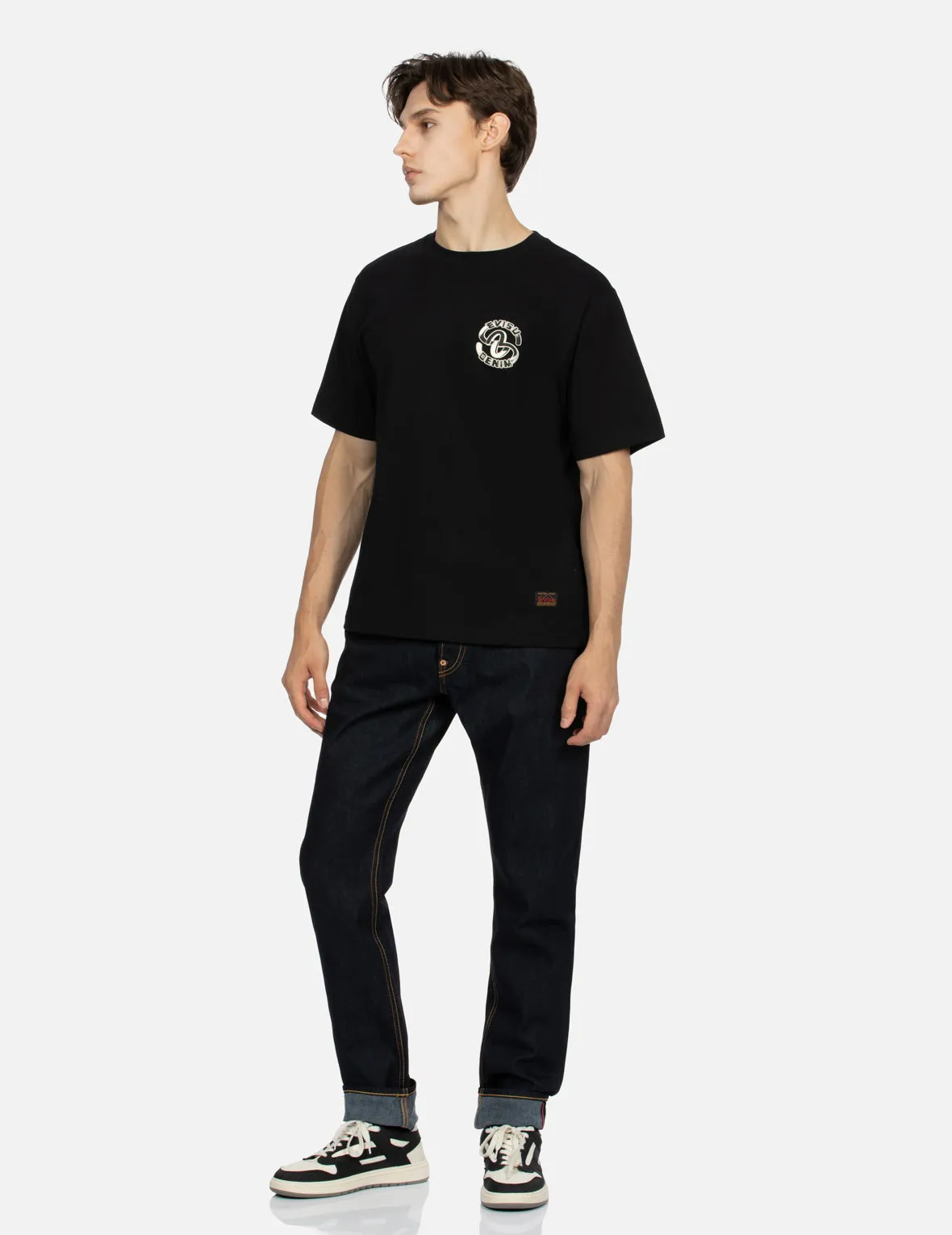 Evisu HT, Seagull Printed Pocket Jeans