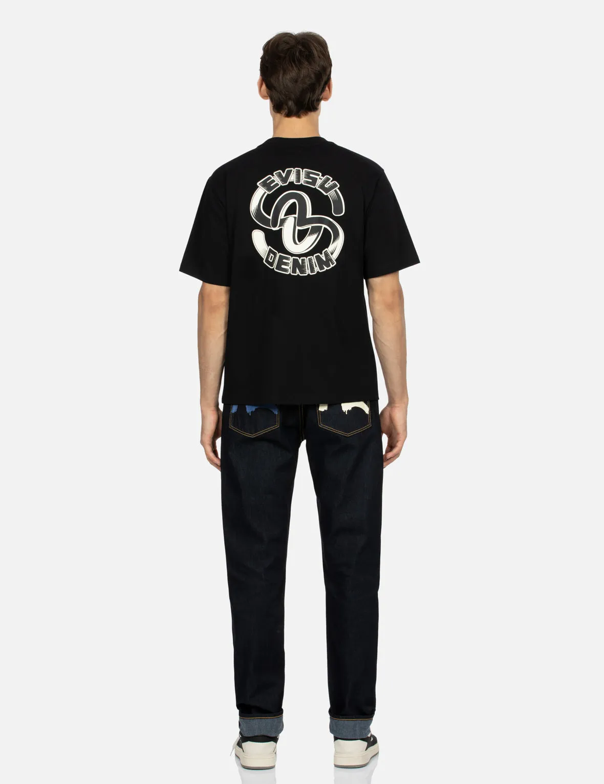 Evisu HT, Seagull Printed Pocket Jeans