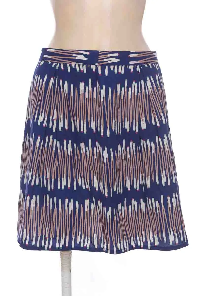 FALDA COLOR AZUL  LAVAND.