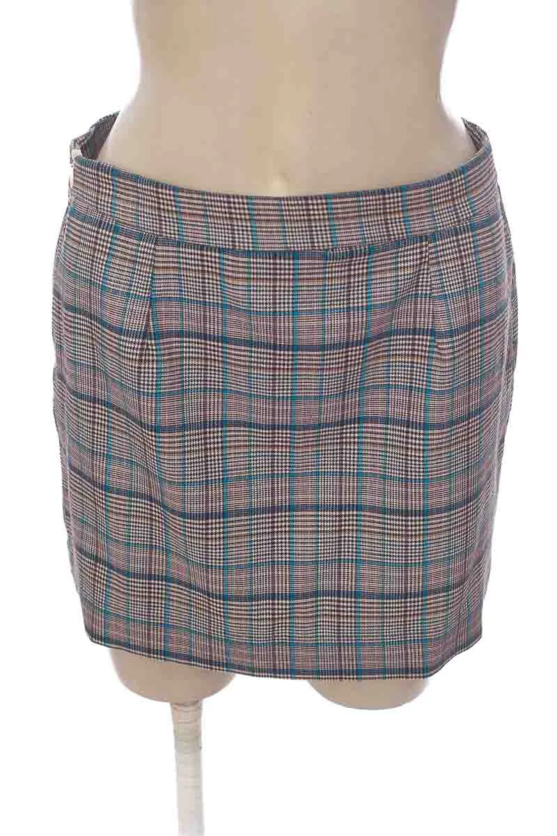 FALDA COLOR AZUL  SYBILLA