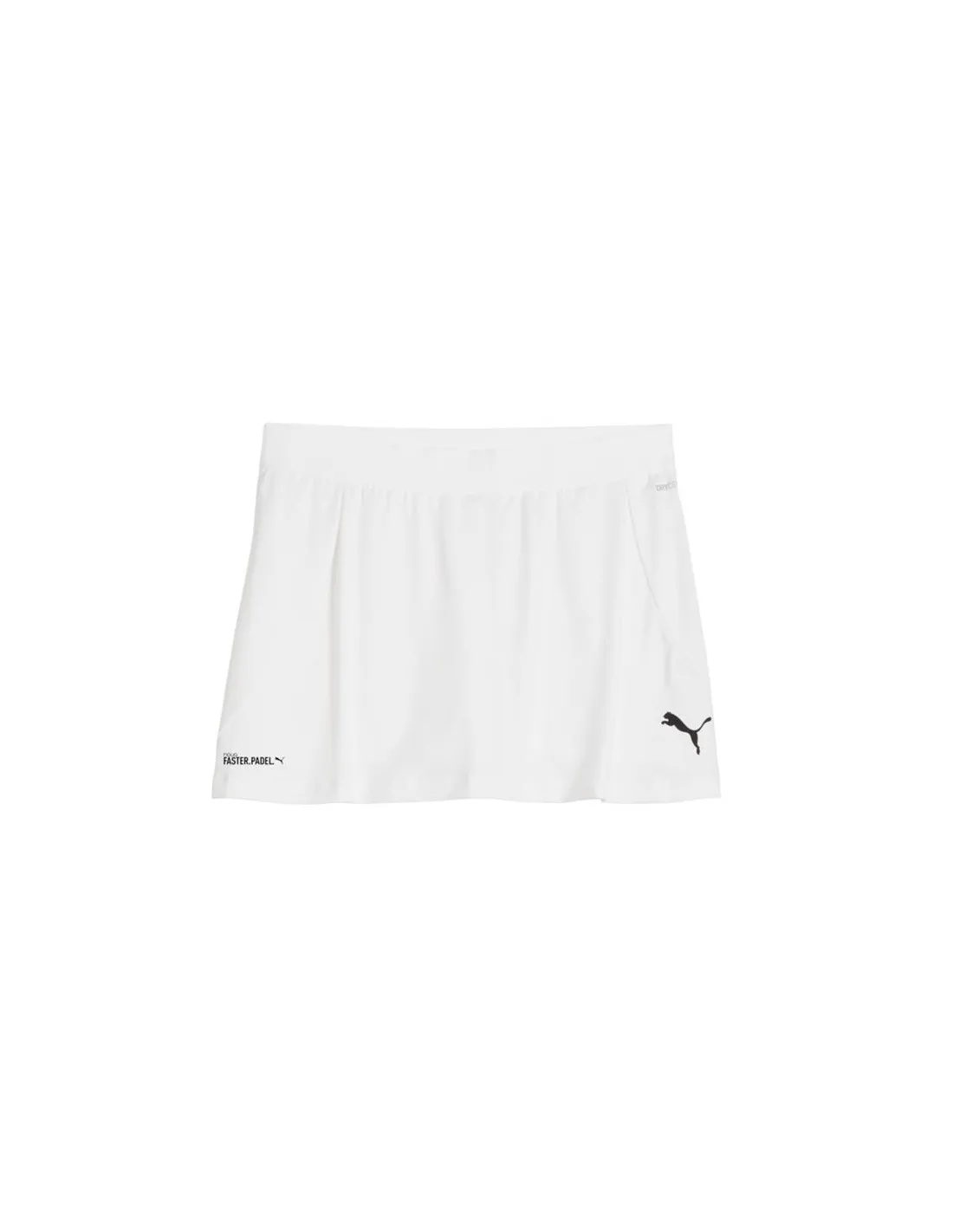 Falda de Pádel Puma Individual Padel Blanco Mujer