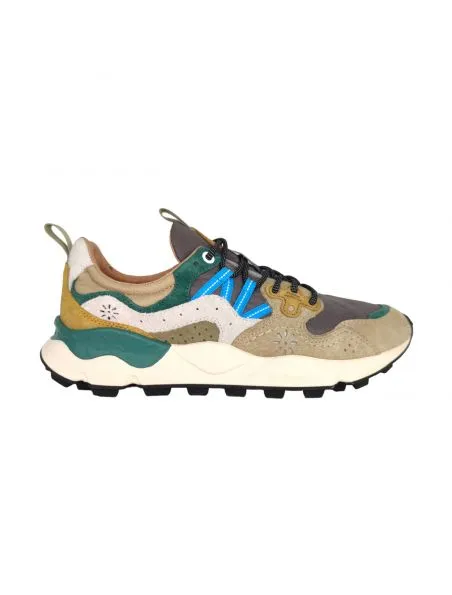 FLOWERMOUNTAIN Zapatillas Yamano 3 Cordury Toupe/White/Green