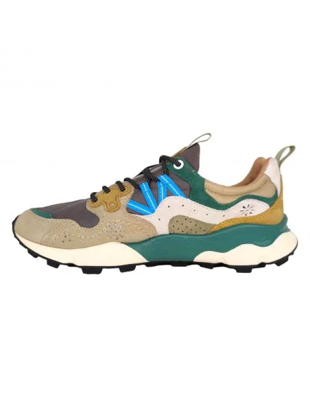 FLOWERMOUNTAIN Zapatillas Yamano 3 Cordury Toupe/White/Green