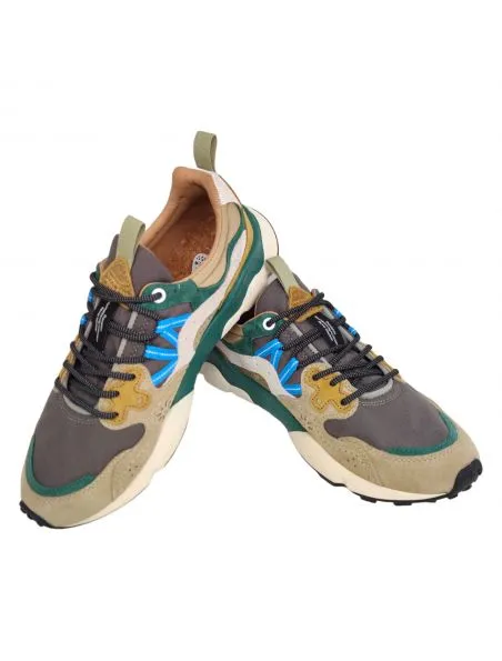 FLOWERMOUNTAIN Zapatillas Yamano 3 Cordury Toupe/White/Green
