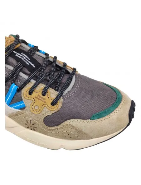 FLOWERMOUNTAIN Zapatillas Yamano 3 Cordury Toupe/White/Green