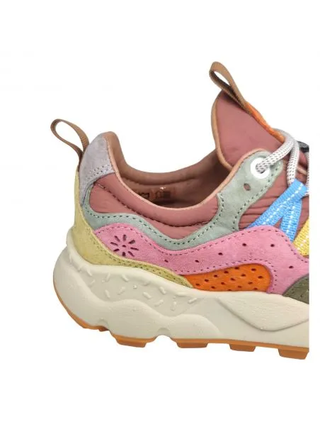 FLOWERMOUNTAIN Zapatillas Yamano 3 Mujer Cream/Taupe/Militare