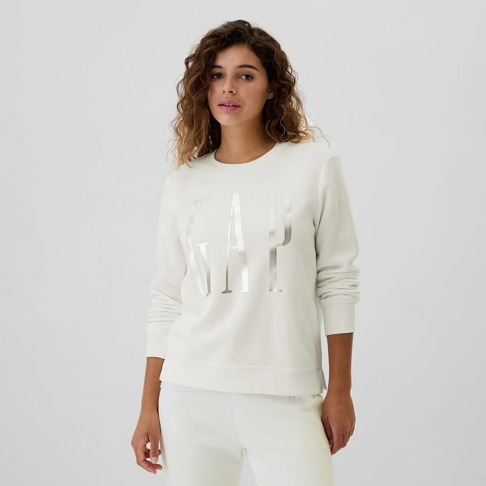 GAP Logo Sweatshirt New Off White