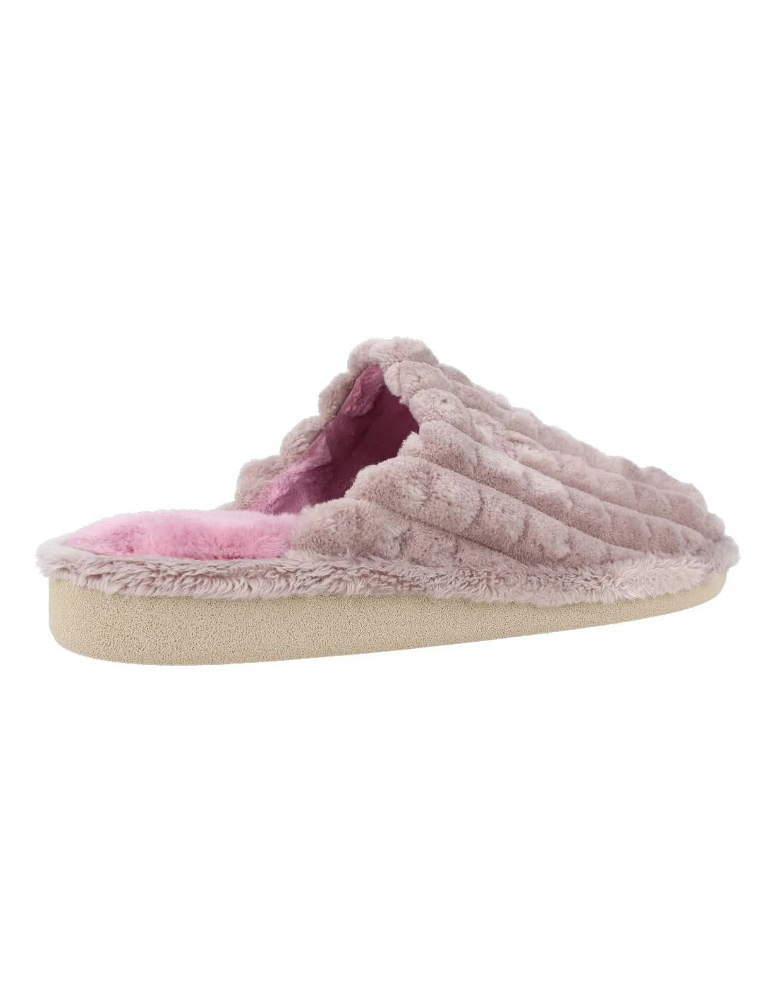 GARZóN  ZAPATILLAS CASA PISO EVA ACOLCHADO ROSA PALO