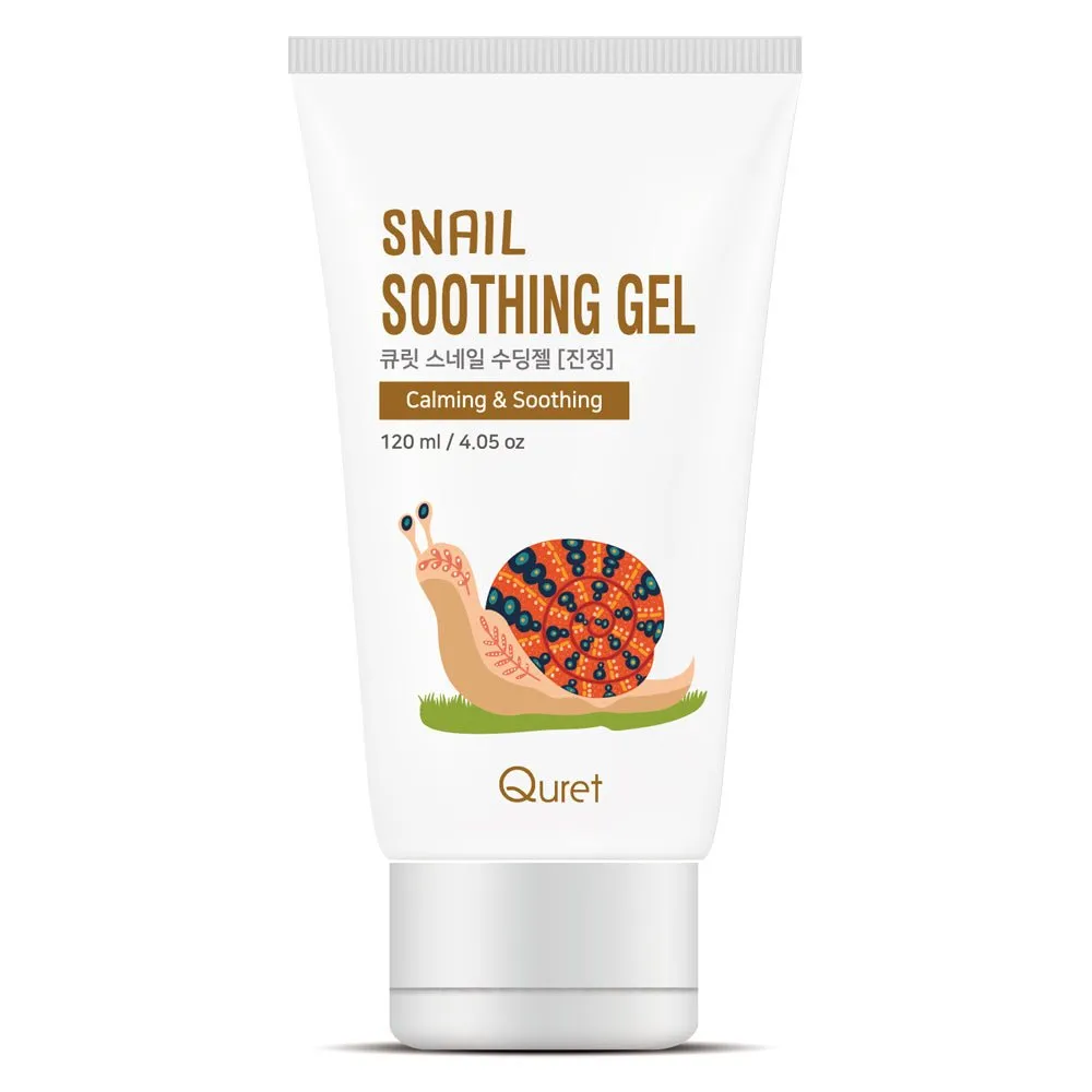 Gel para rostro y cuerpo Quret Snail Soothing Gel
