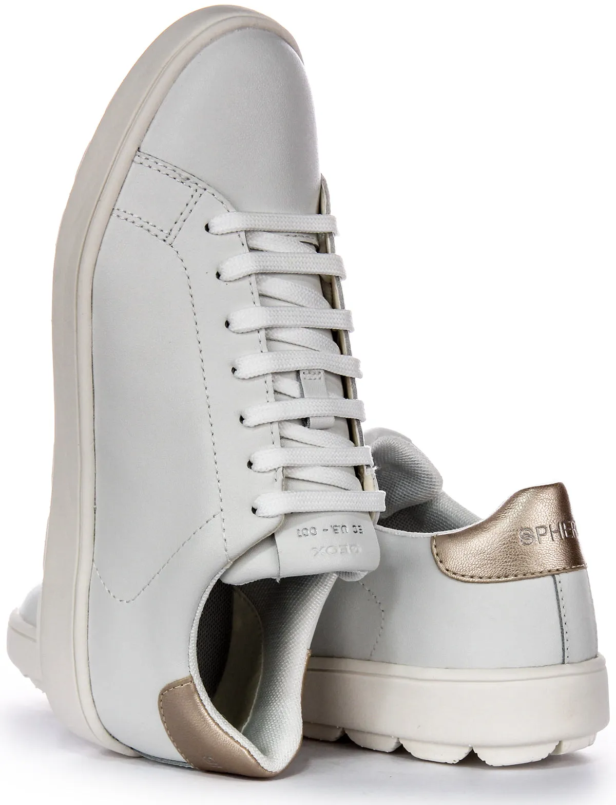 Geox U Spherica Ecub In White For Men
