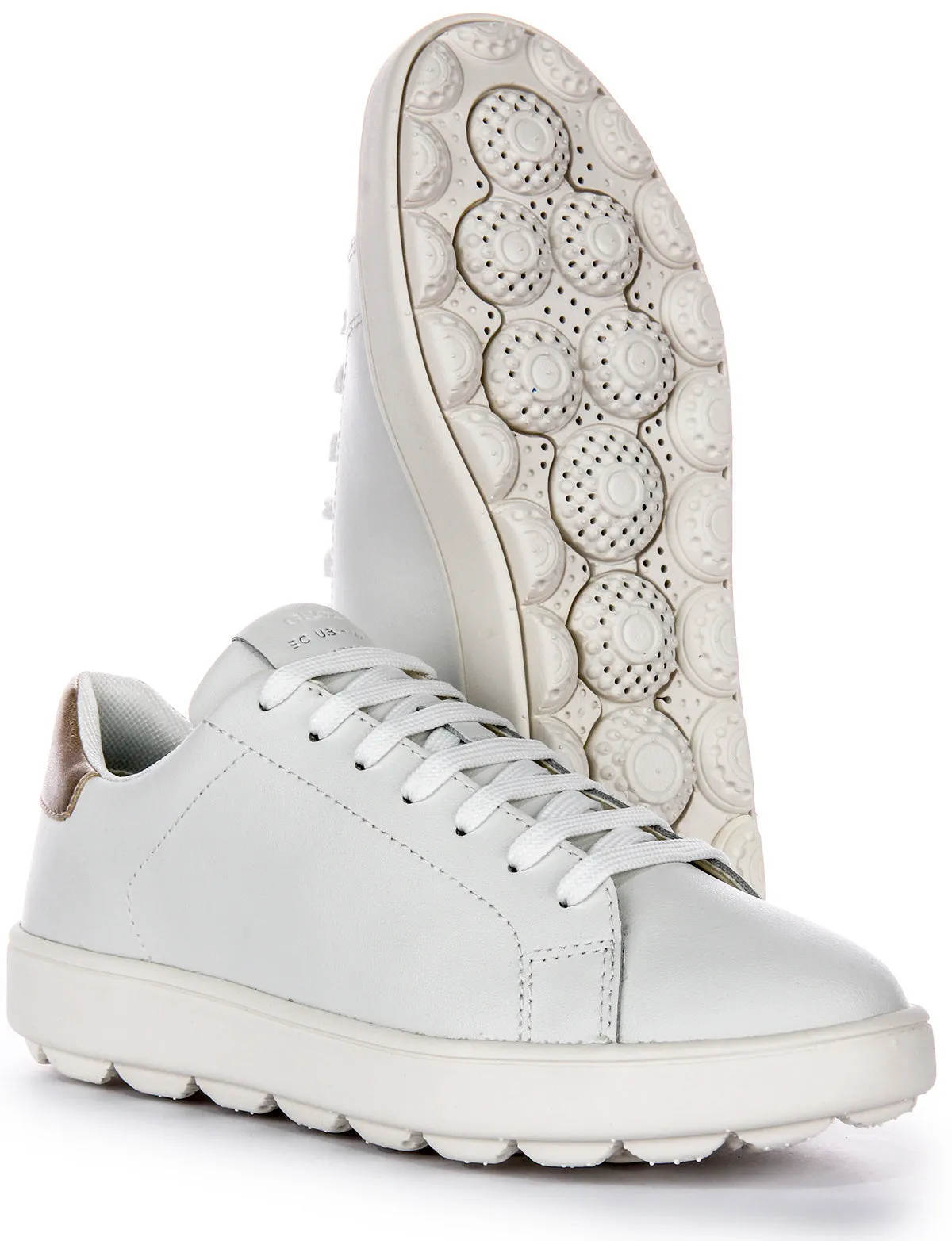 Geox U Spherica Ecub In White For Men