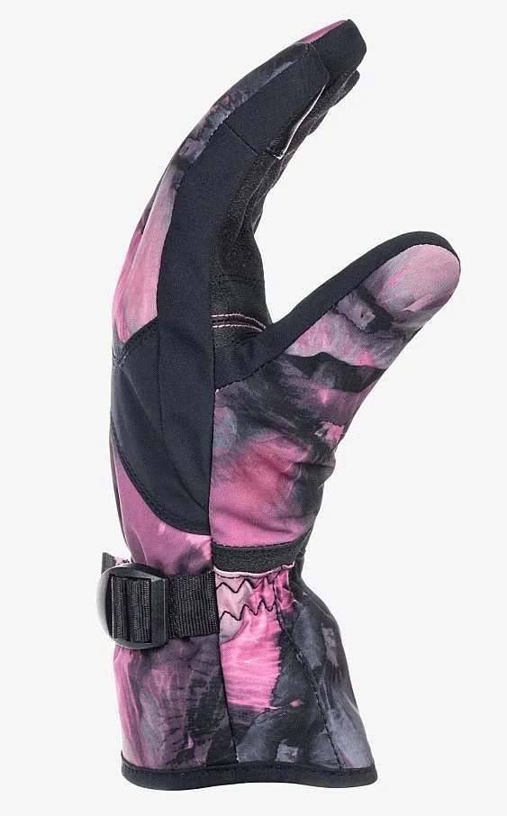 GUANTES ROXY JETTY  KVJ2/TRUE BLACK PANSY PANSY  WOMEN´S