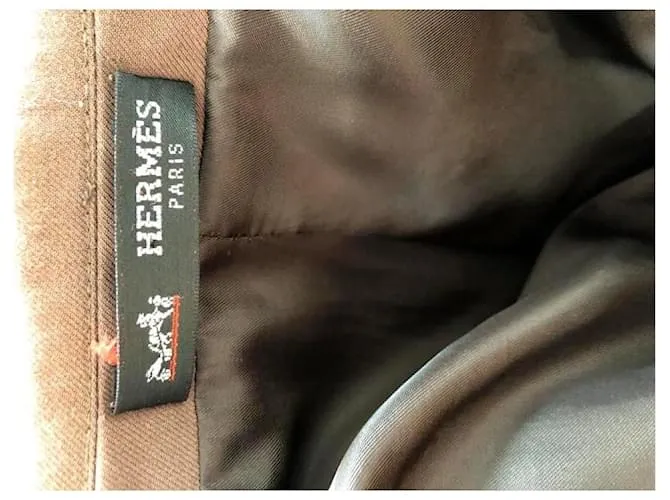 Hermès Suéteres Marrón oscuro 