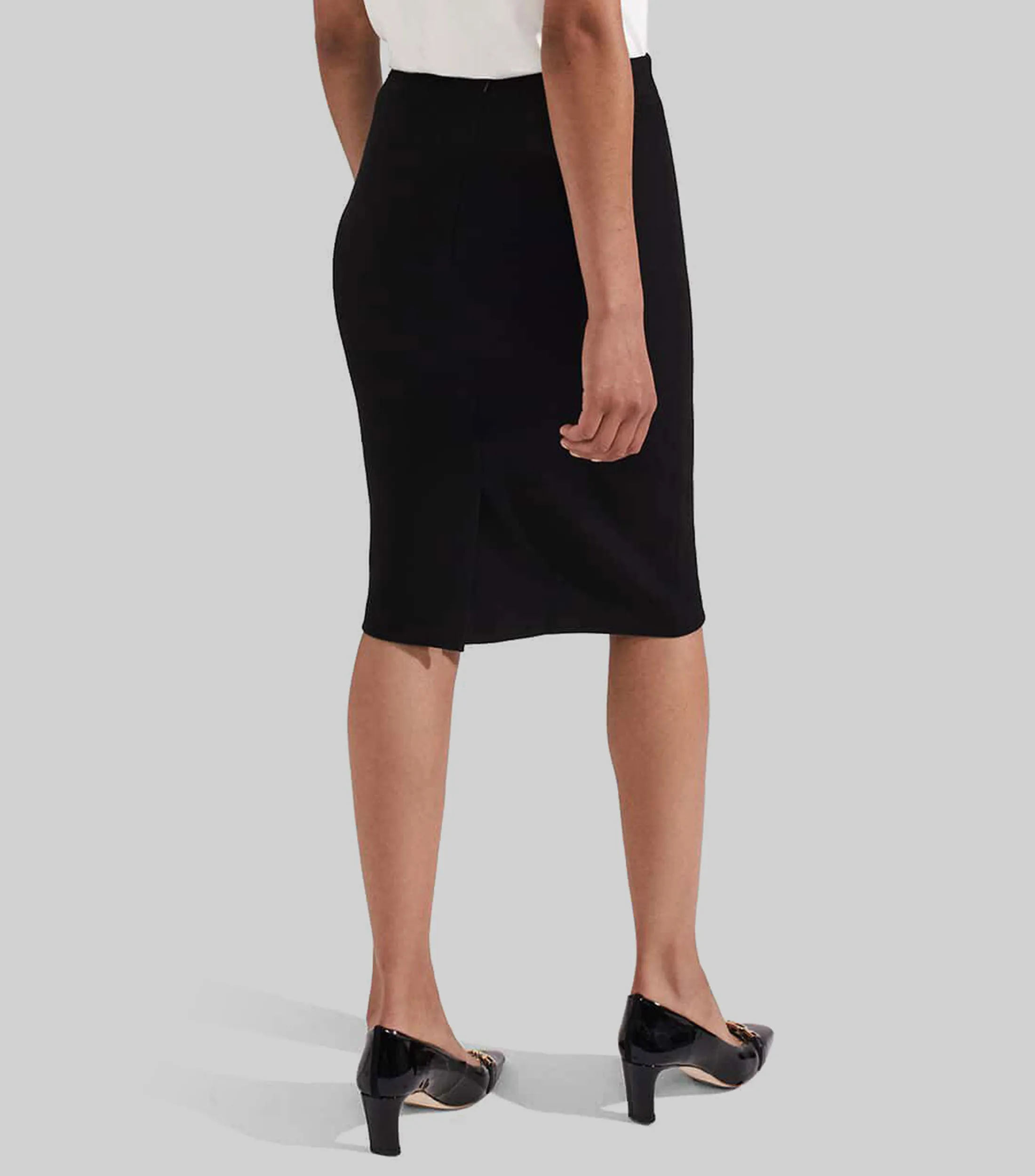 Hobbs Falda Midi Corte Slim Mujer