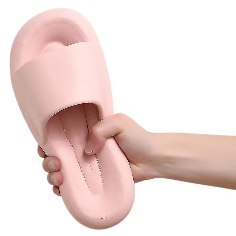 Hombres y mujeres Zapatillas lindas Zapatillas de dibujos animados zapatillas de bolsillo zapatillas de punta abierta Zapatillas