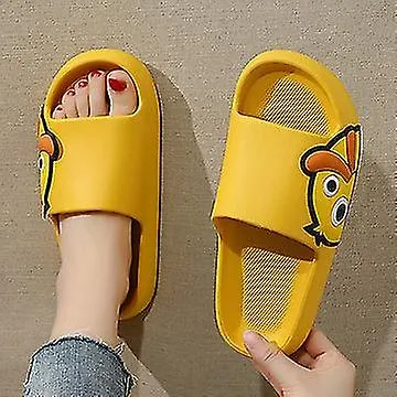 Hombres y mujeres Zapatillas lindas Zapatillas de dibujos animados zapatillas de bolsillo zapatillas de punta abierta Zapatillas