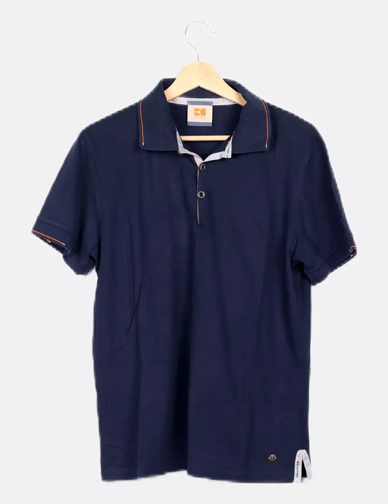 Hugo Boss Polo azul marino básico