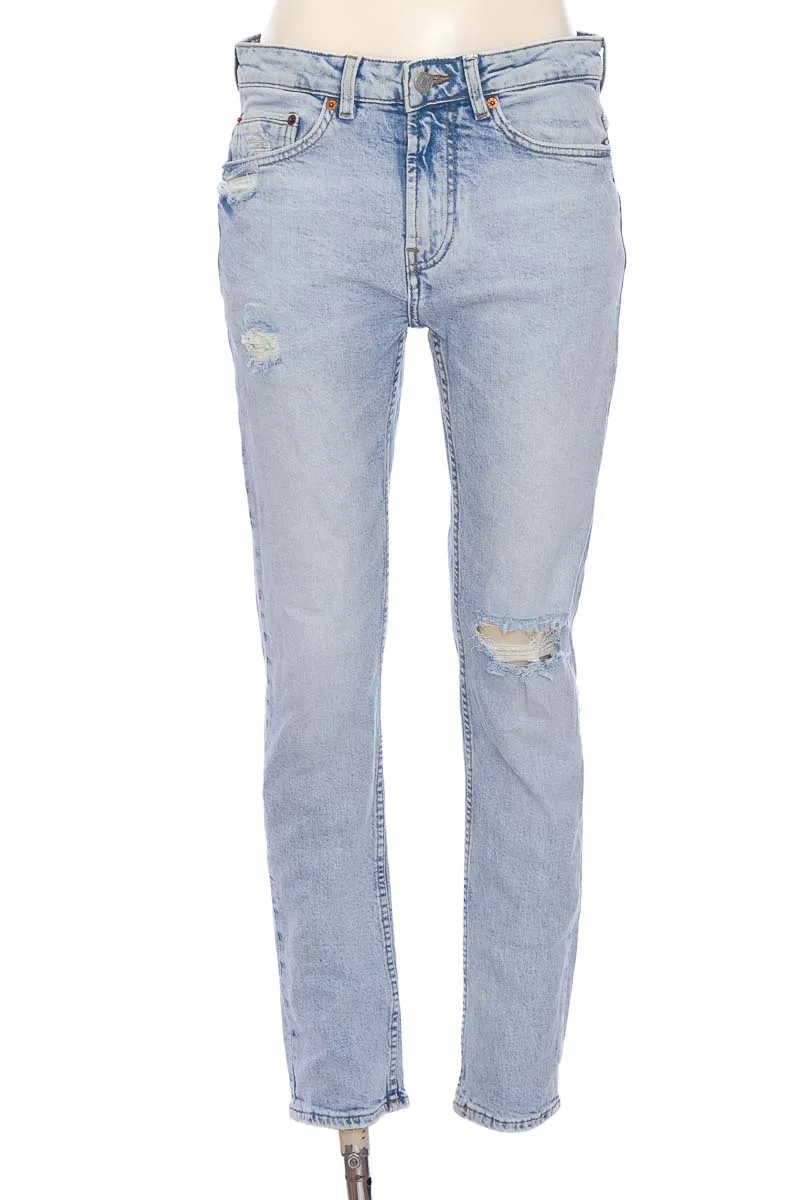 JEAN COLOR AZUL  PULL &AMP; BEAR