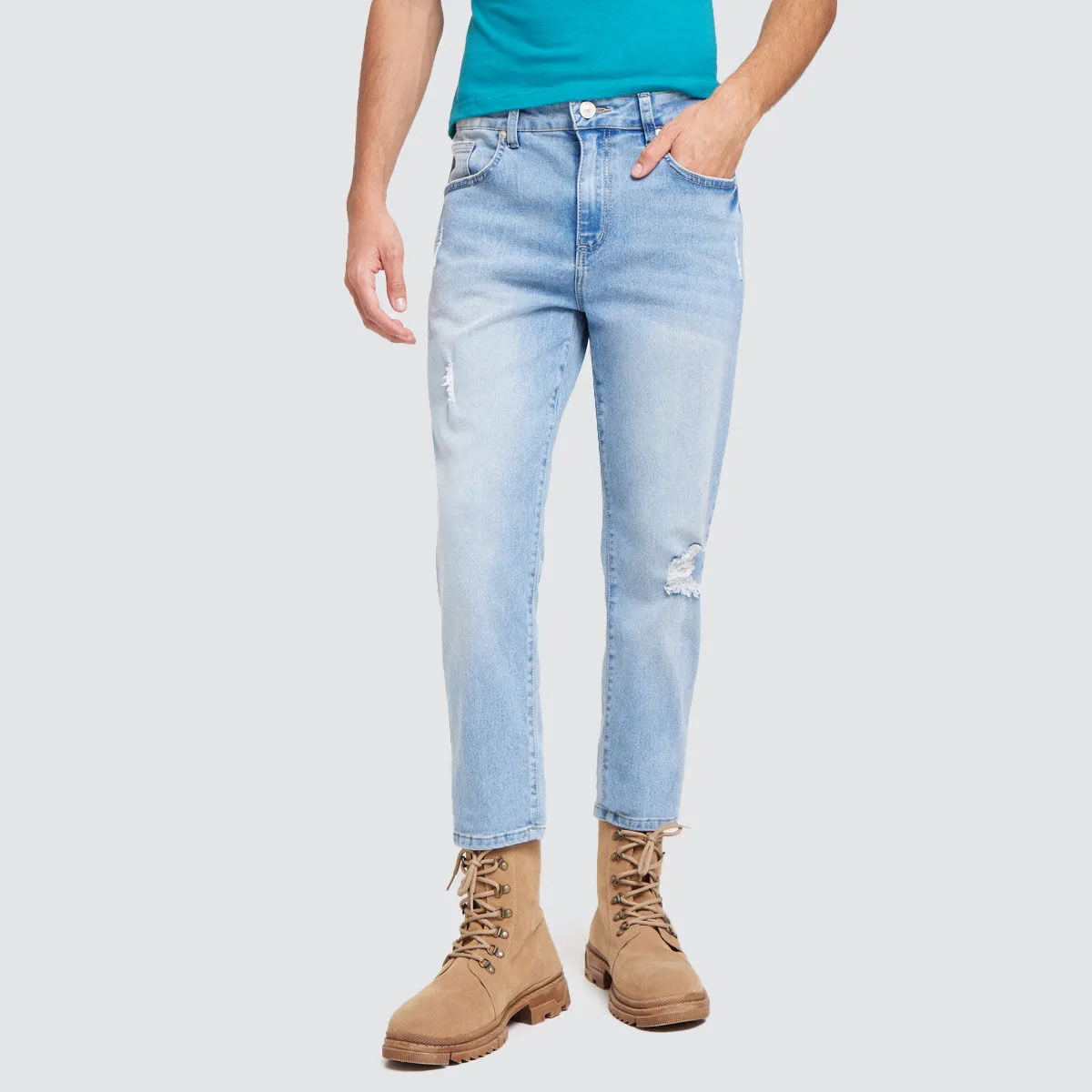 Jean Skinny Para Hombre