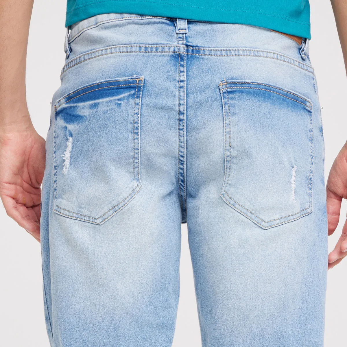 Jean Skinny Para Hombre