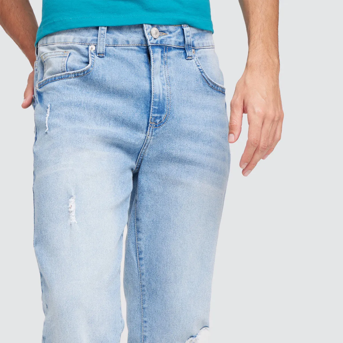 Jean Skinny Para Hombre