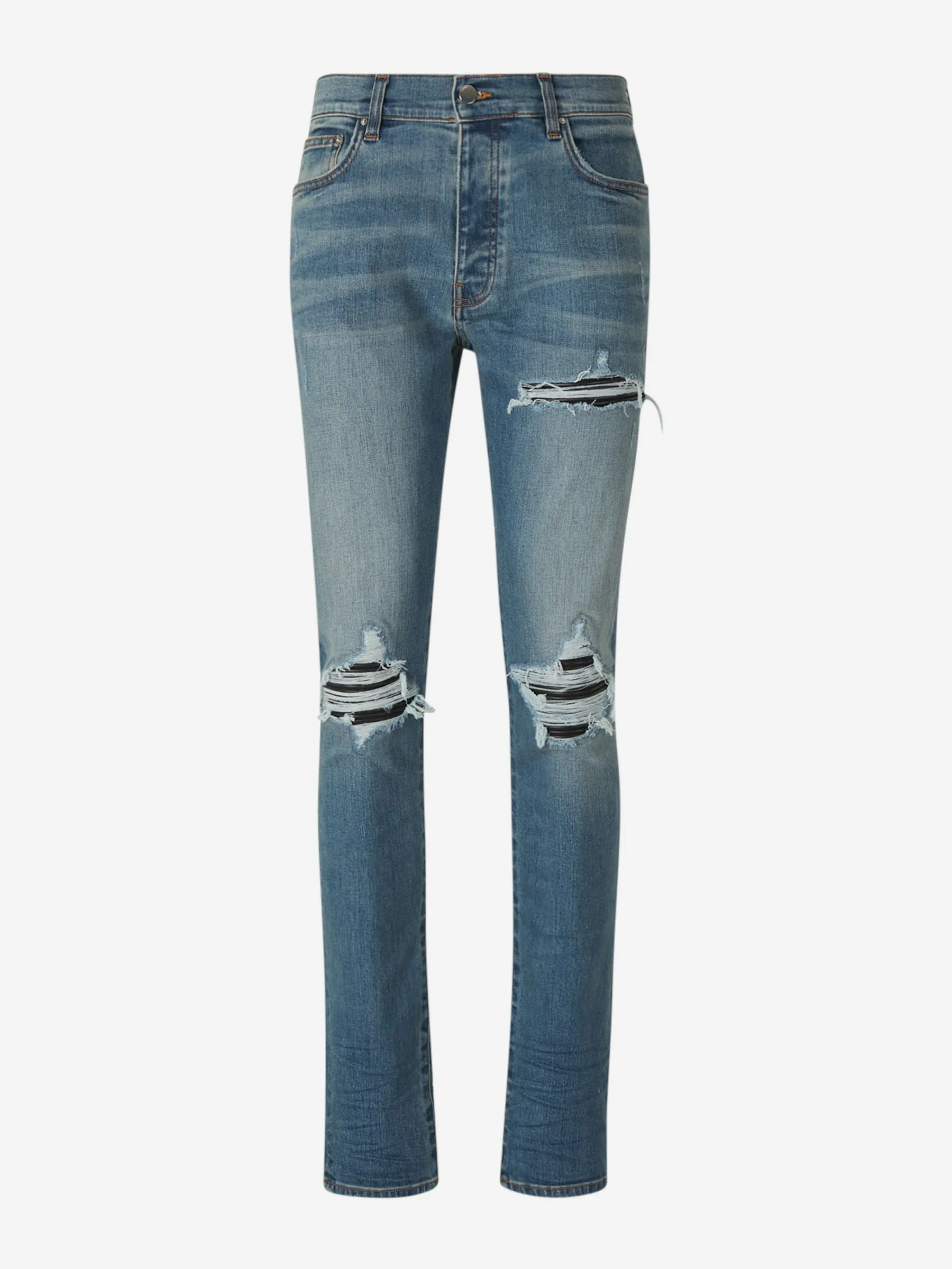Jeans MX1 Detalles Piel