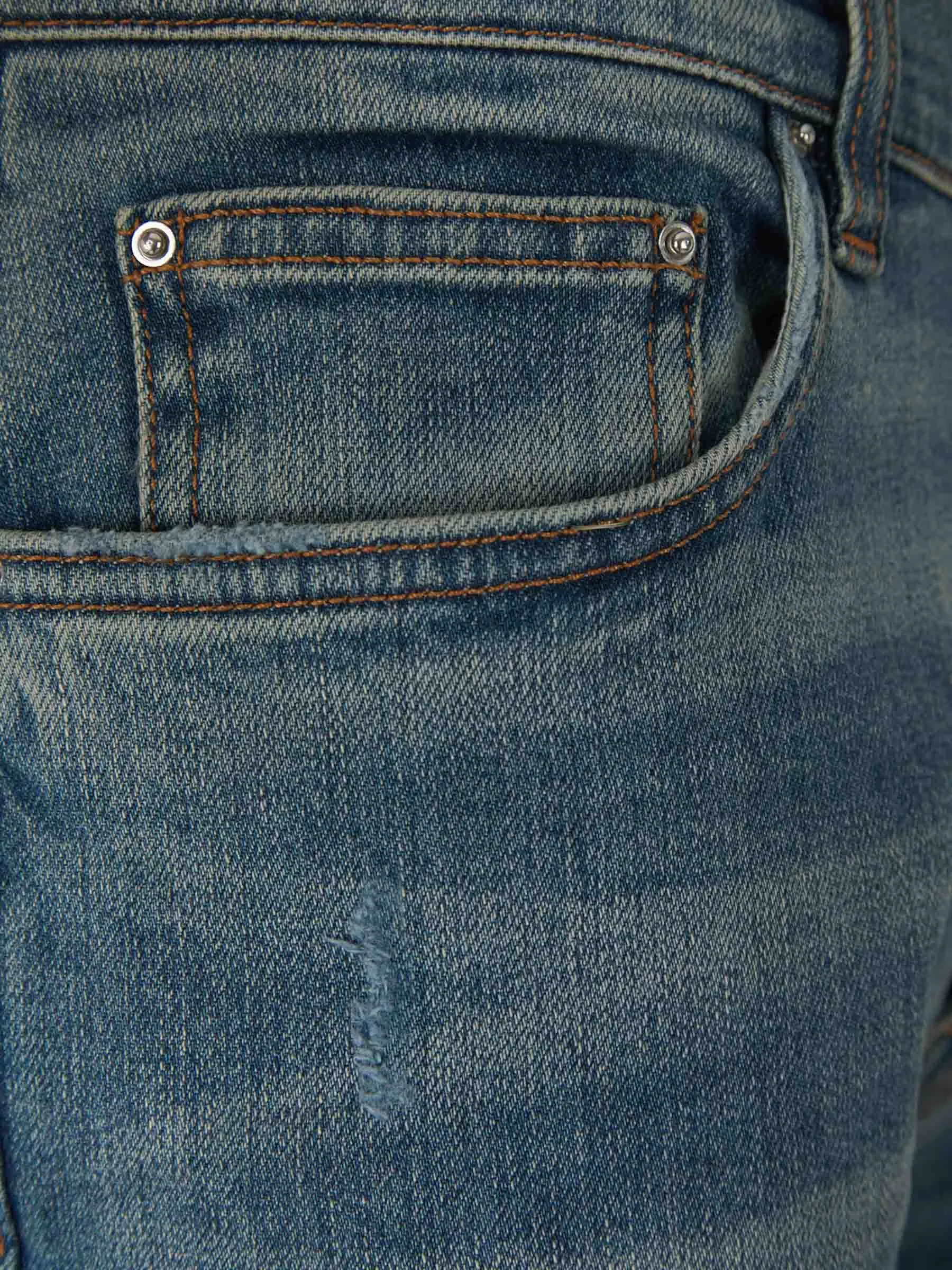 Jeans MX1 Detalles Piel