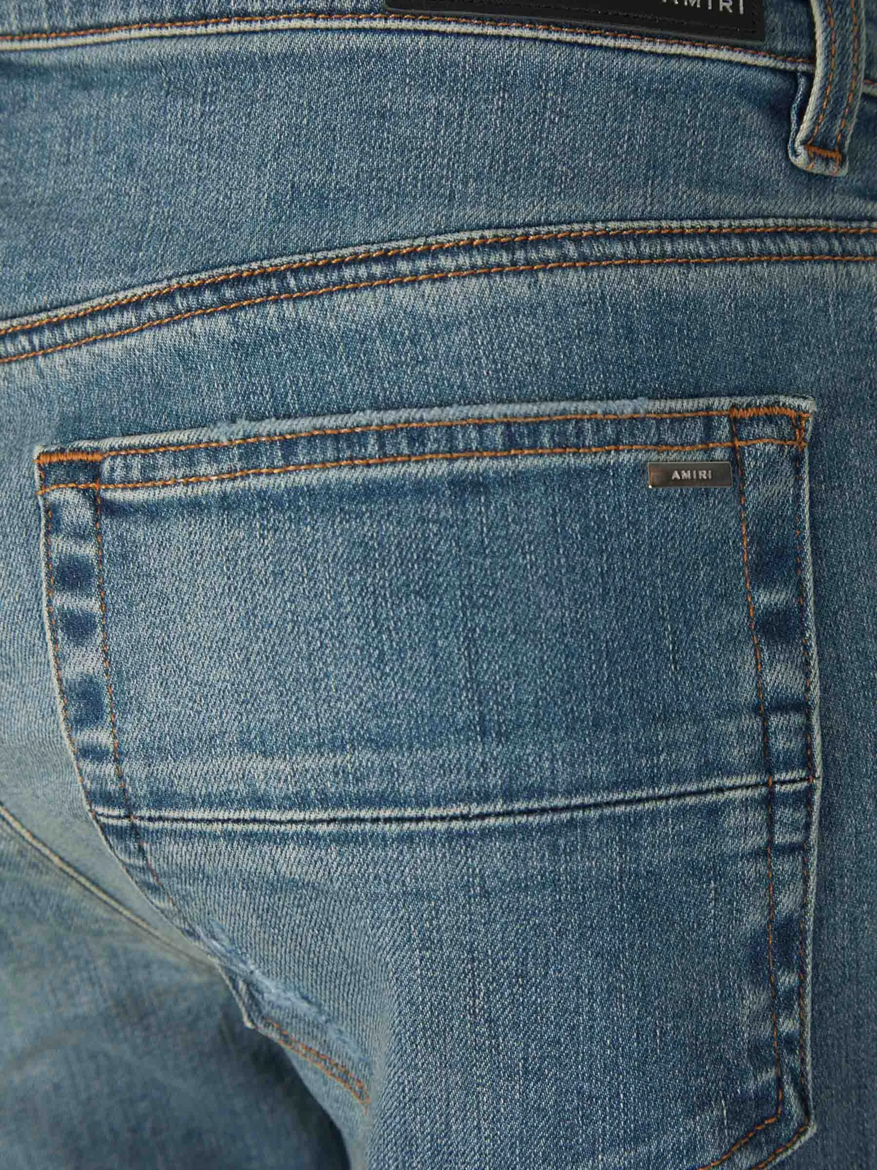 Jeans MX1 Detalles Piel