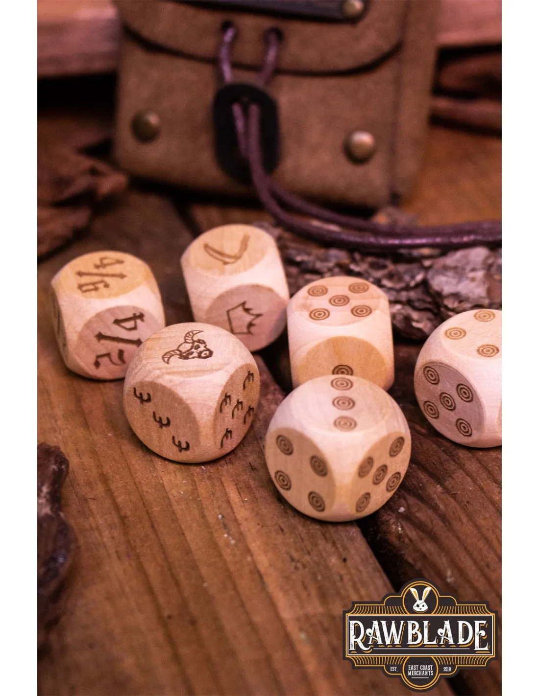 JUEGO DE DADOS FARKLE  SET MALDITA