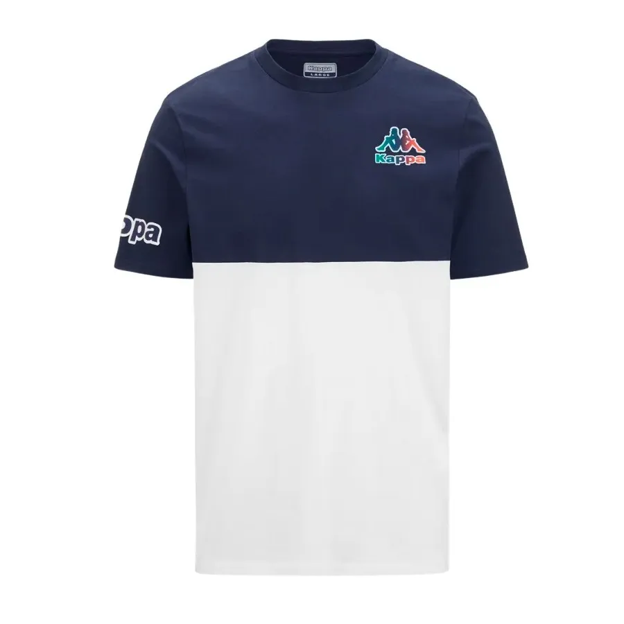 KAPPA CAMISETA Hombre FEFFO 381N5UW BLANCO MARINO