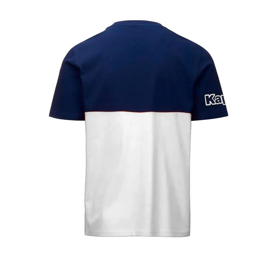 KAPPA CAMISETA Hombre FEFFO 381N5UW BLANCO MARINO