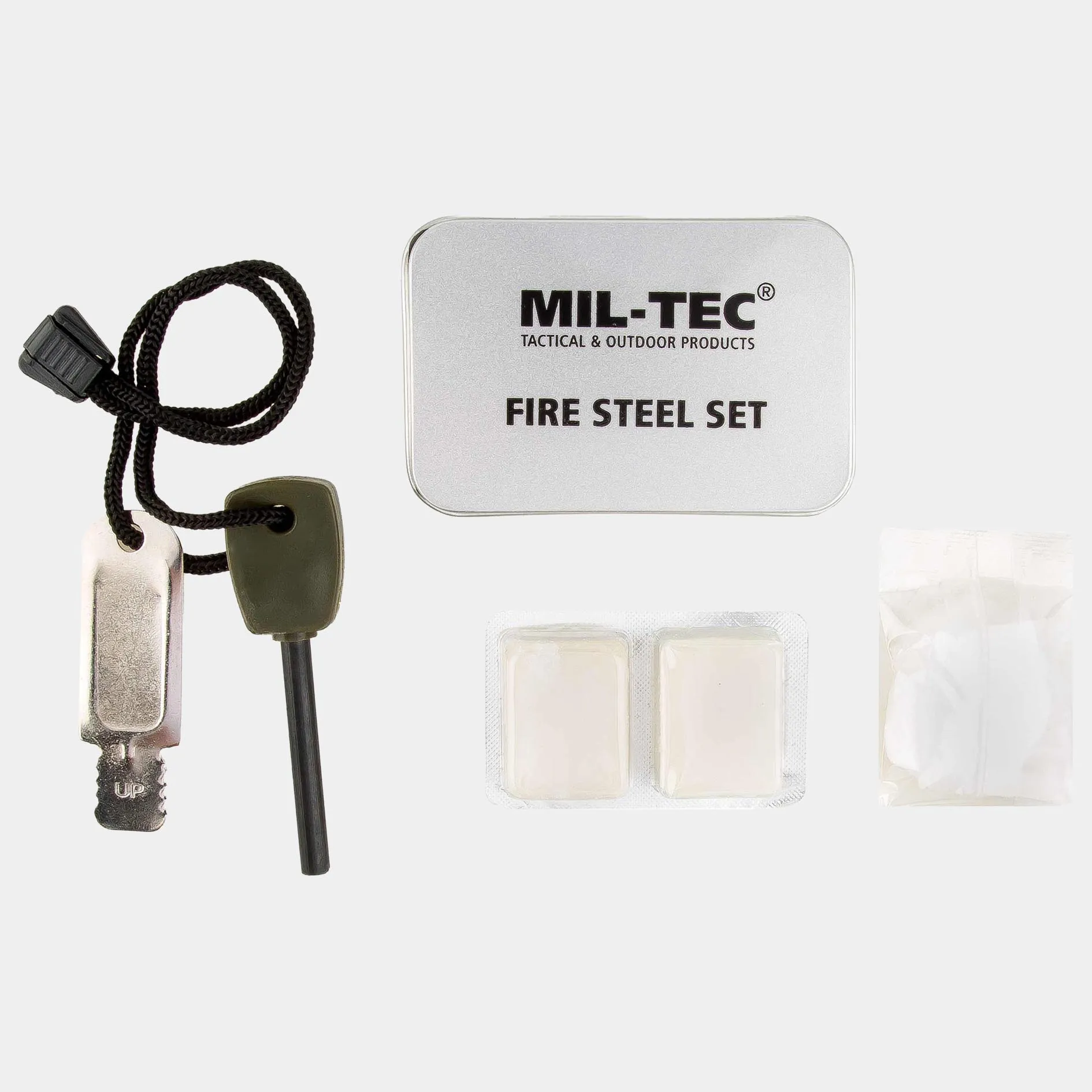 KIT ENCENDEDOR DE FUEGO DE EMERGENCIA MILTEC
