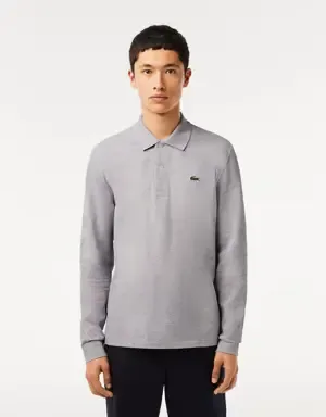 Lacoste Polo de manga larga Original L.12.12 Heathered