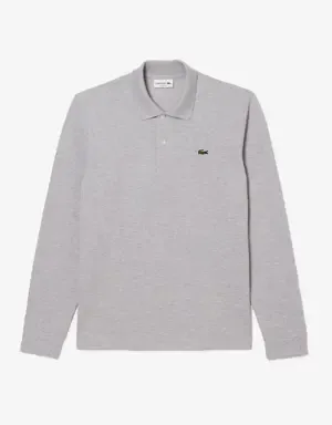 Lacoste Polo de manga larga Original L.12.12 Heathered