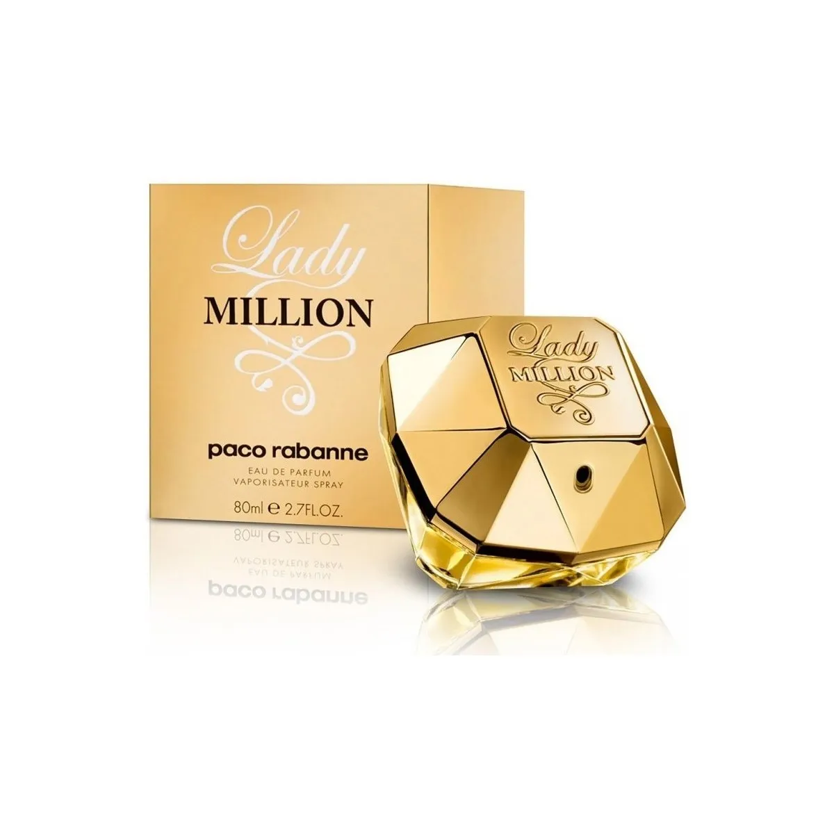 LADY MILLION  EAU DE PARFUM   80ML  VAPORIZADOR