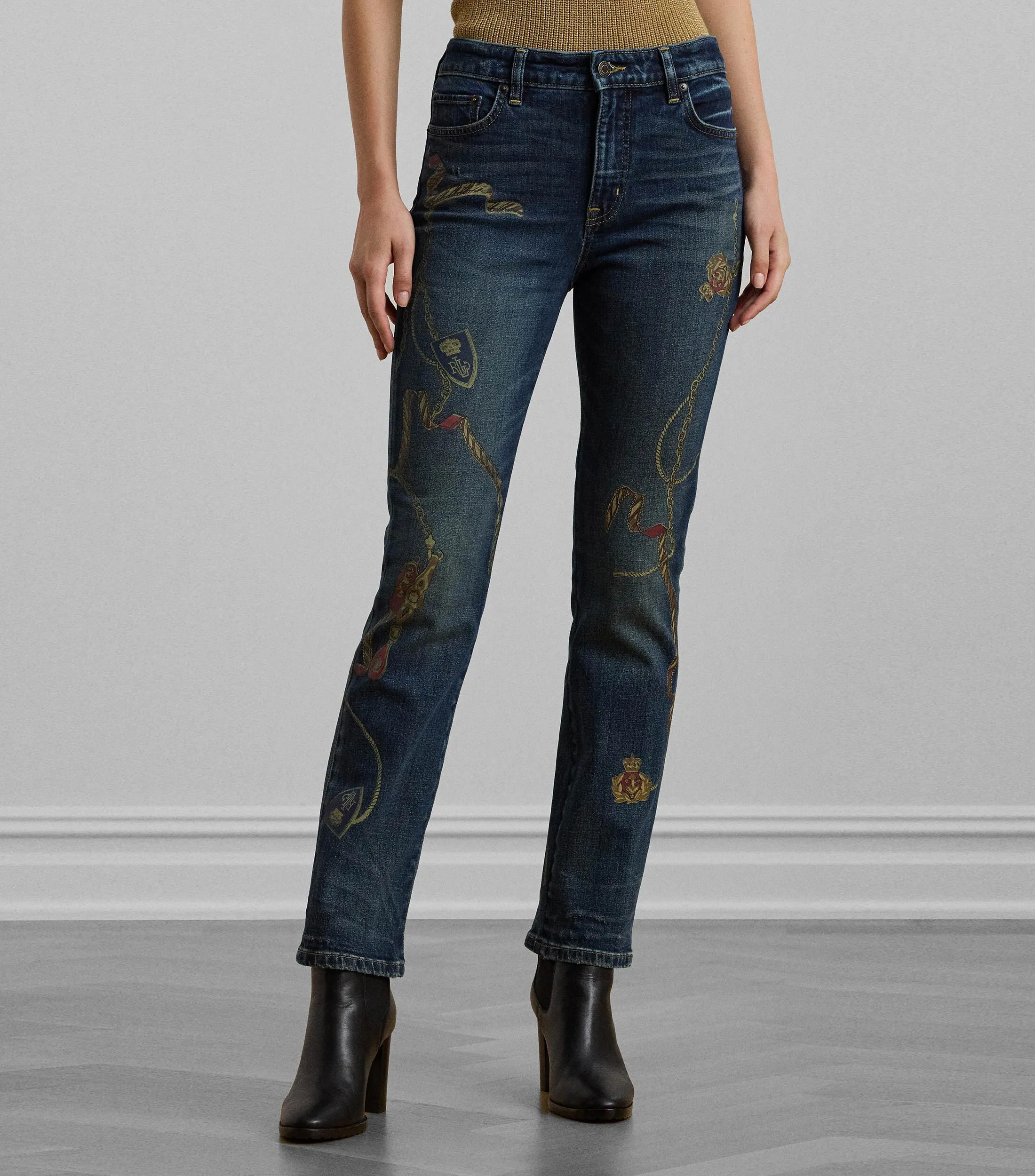 Lauren Jeans Recto Mujer