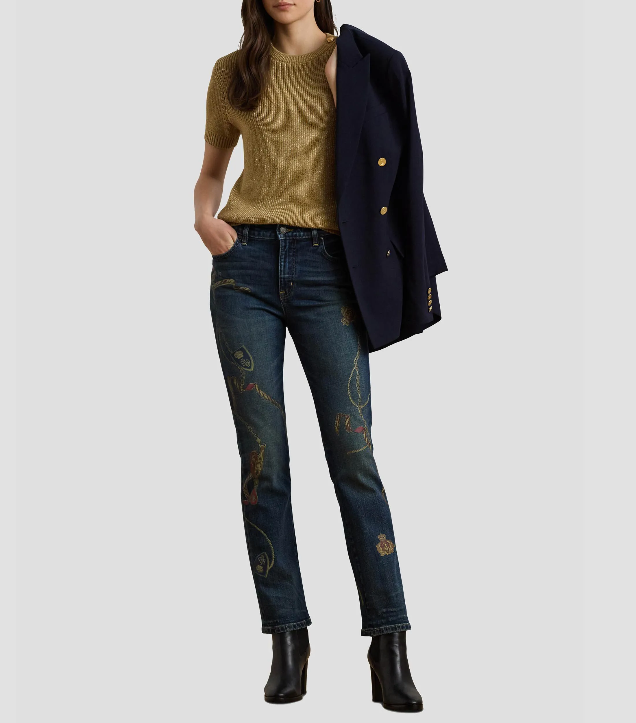 Lauren Jeans Recto Mujer