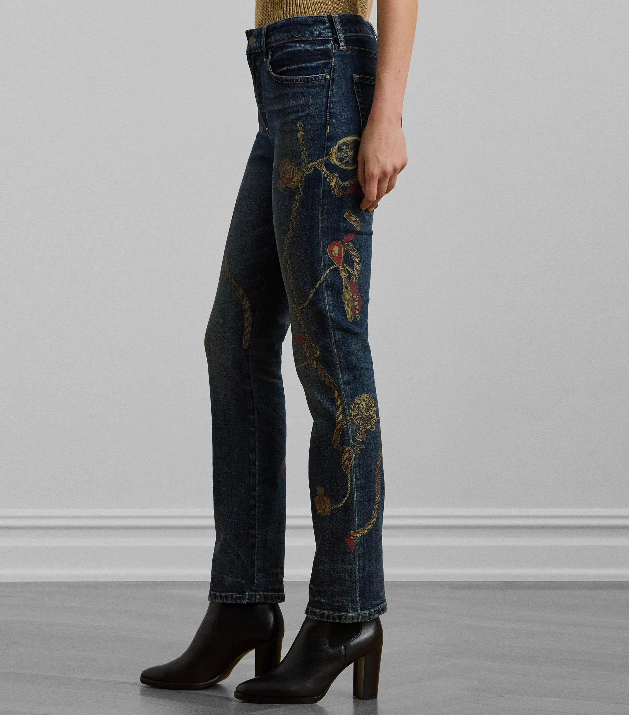 Lauren Jeans Recto Mujer