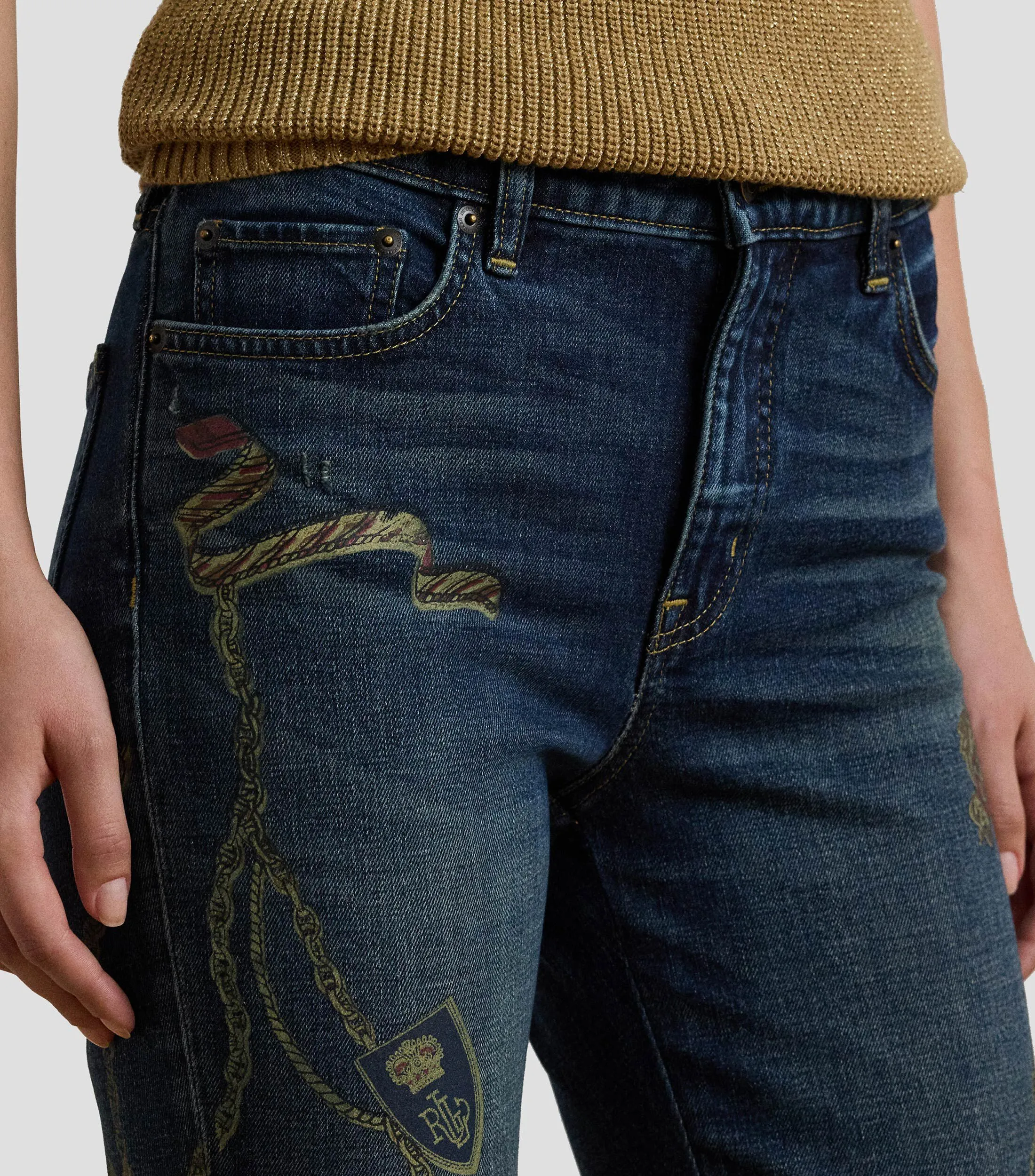 Lauren Jeans Recto Mujer