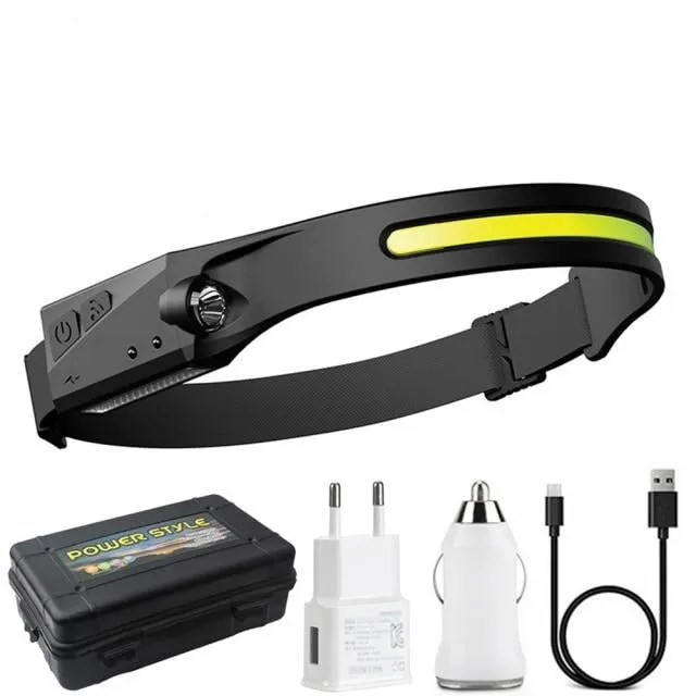 Linterna Frontal Recargable