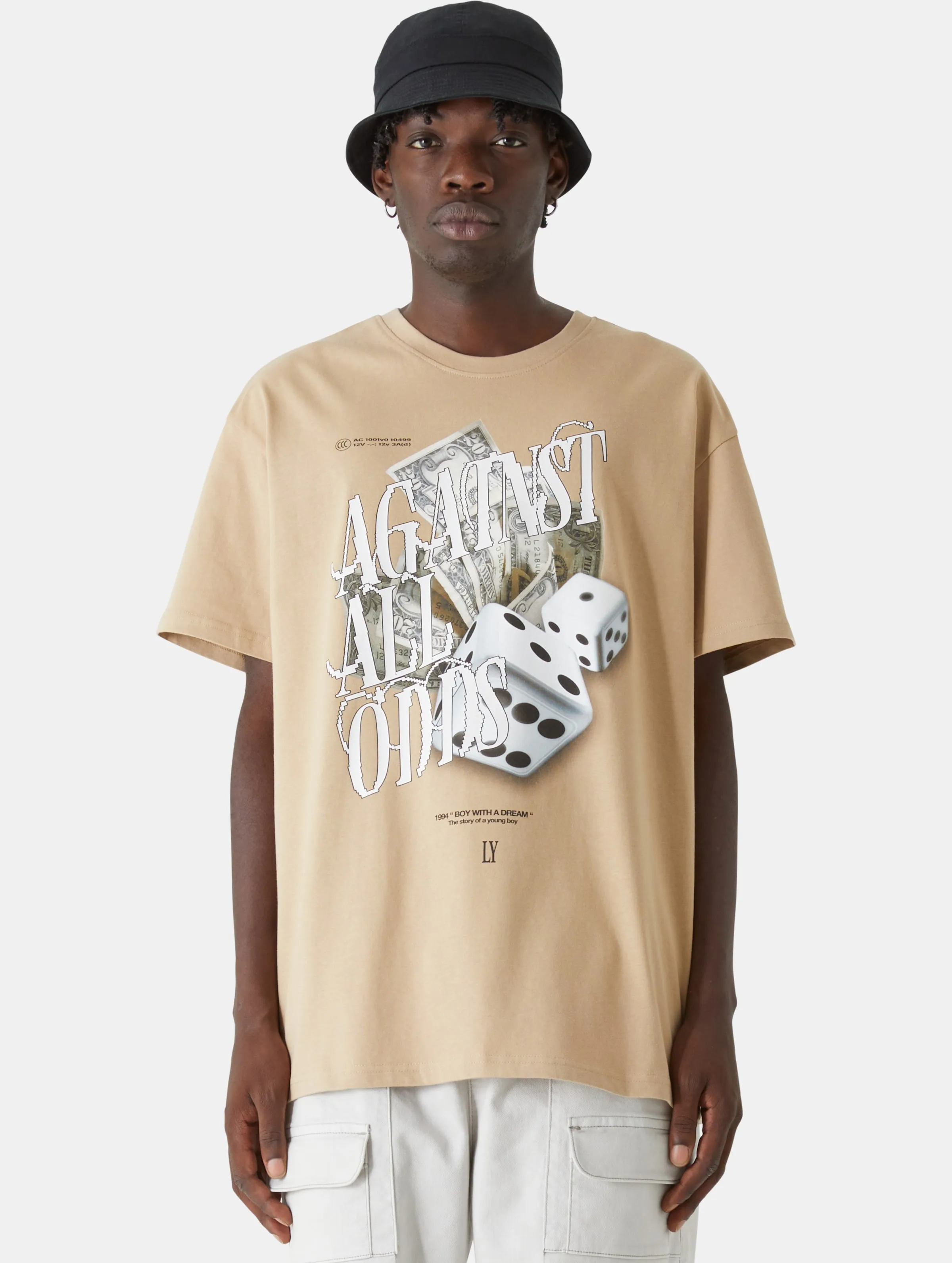 LOST YOUTH LY TEE AGAINST ALL V.2