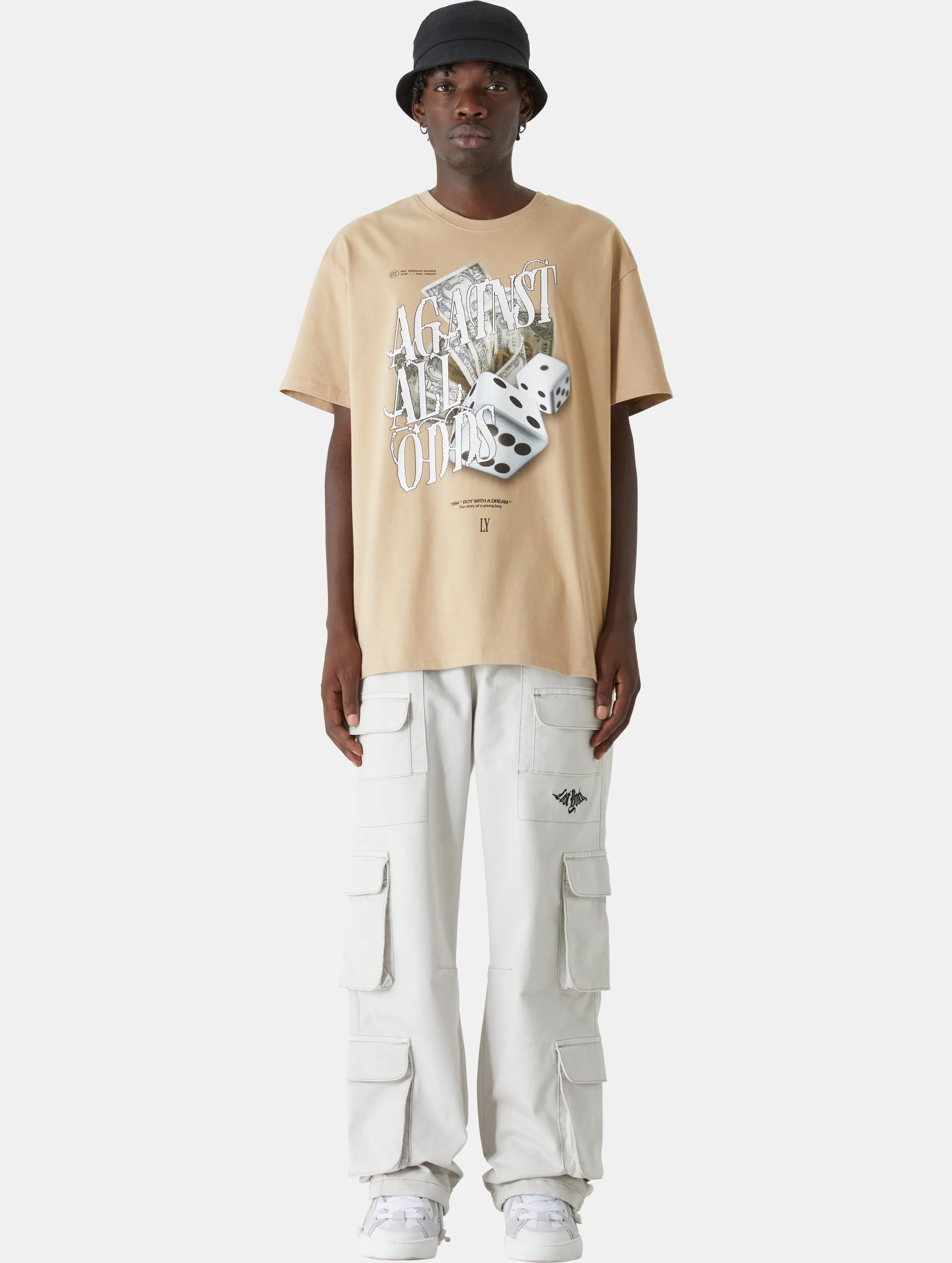 LOST YOUTH LY TEE AGAINST ALL V.2