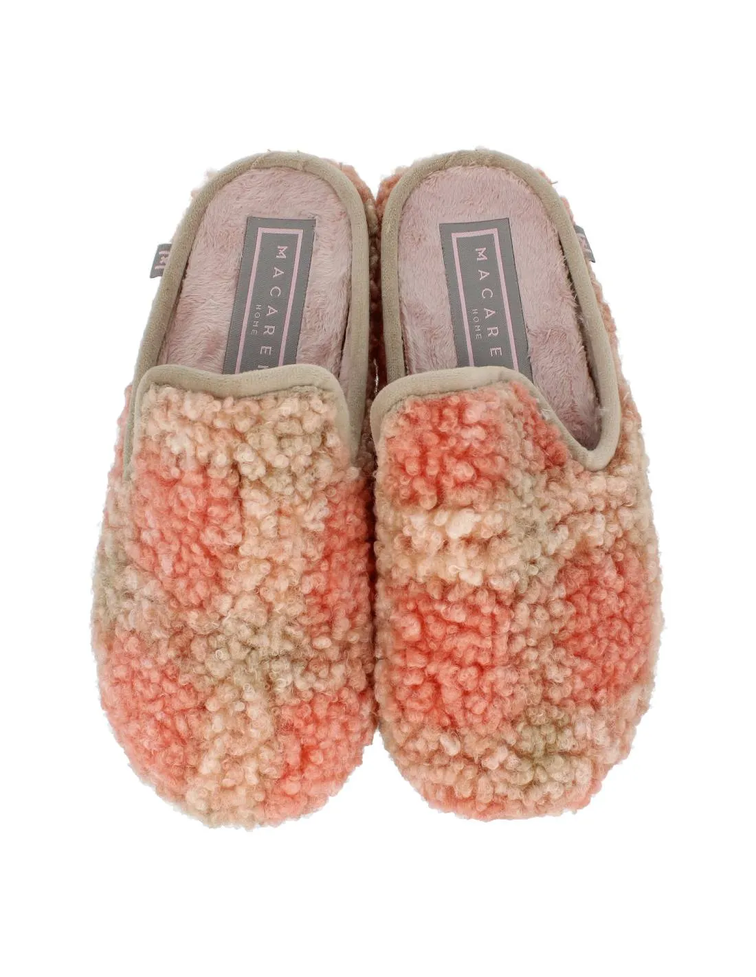 MACARENA HOME  ZAPATILLAS DE CASA MUJER PICTURE SALMóN
